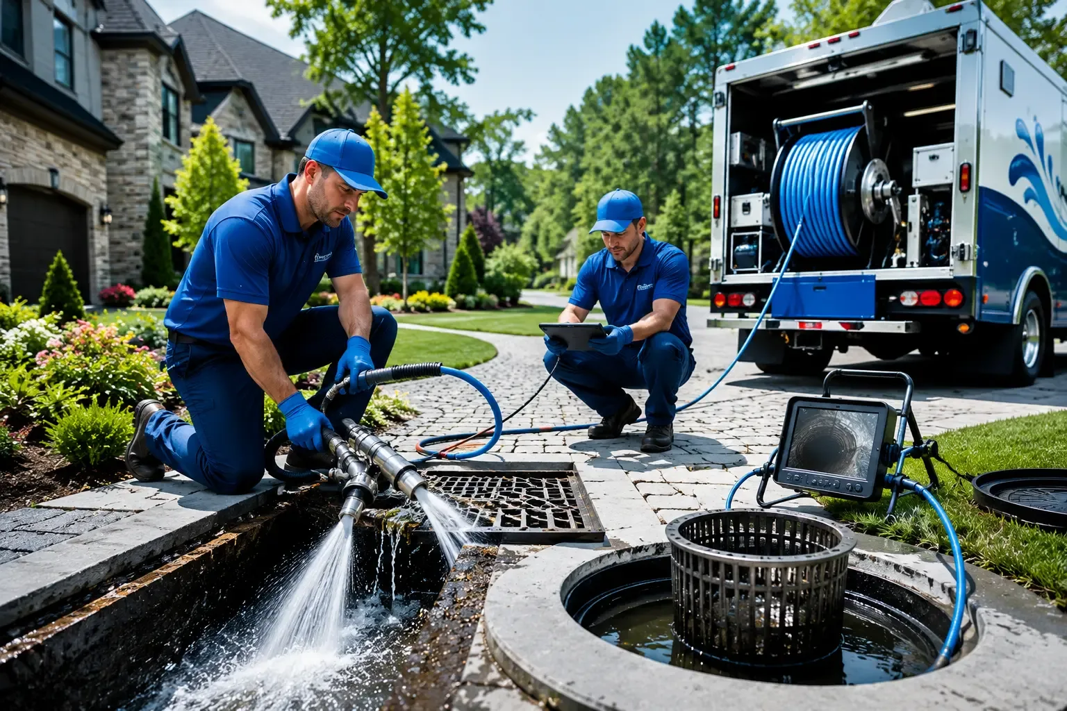 Local outdoor drain cleaning professionals in Schnecksville, PA