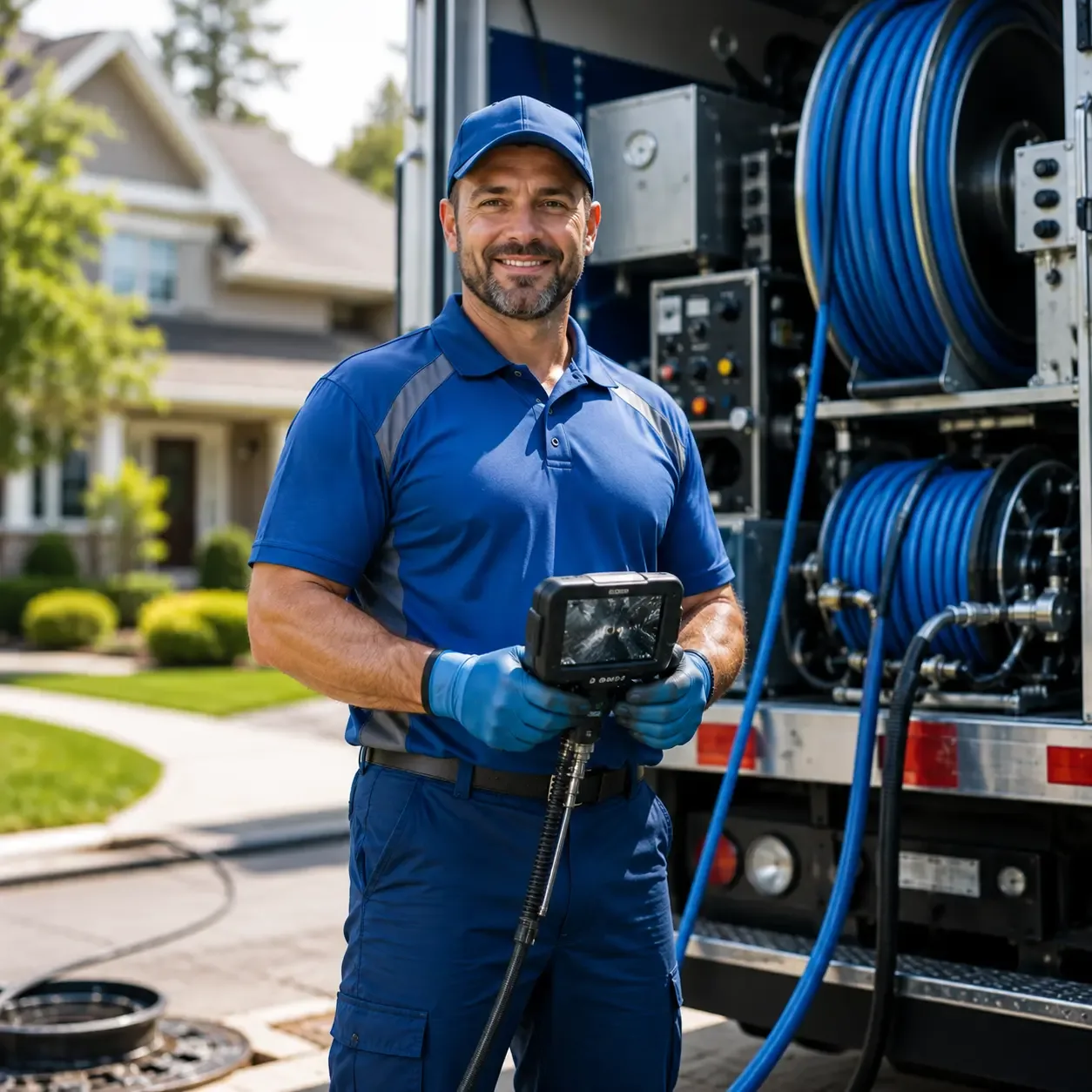 Local outdoor drain cleaning specialists in Schnecksville, PA